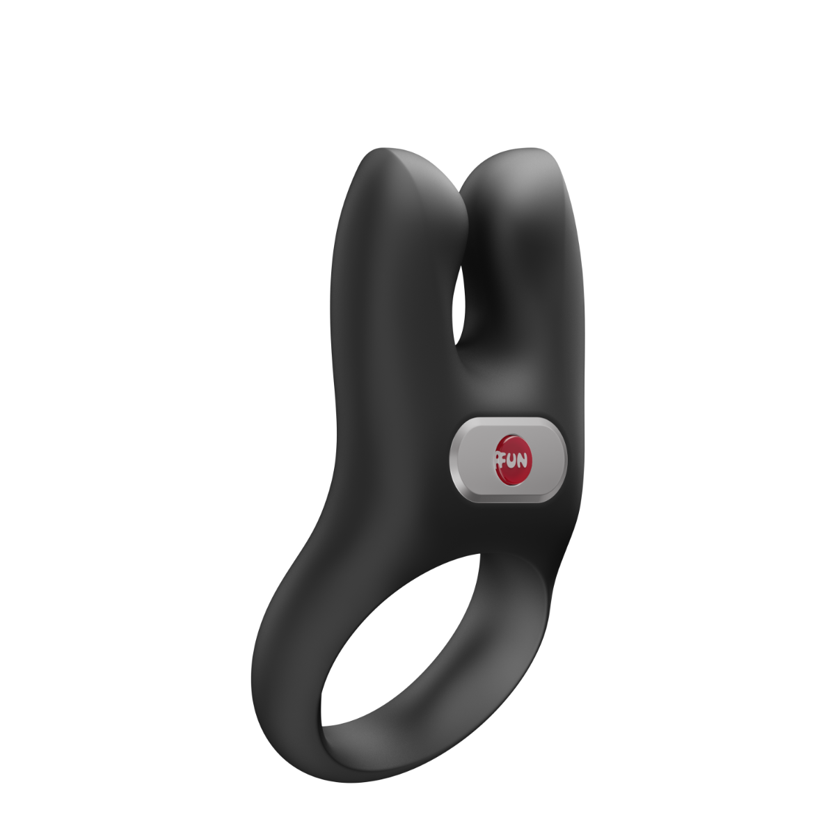 FUN FACTORY NOS Rechargeable Vibrating Cock Ring Black