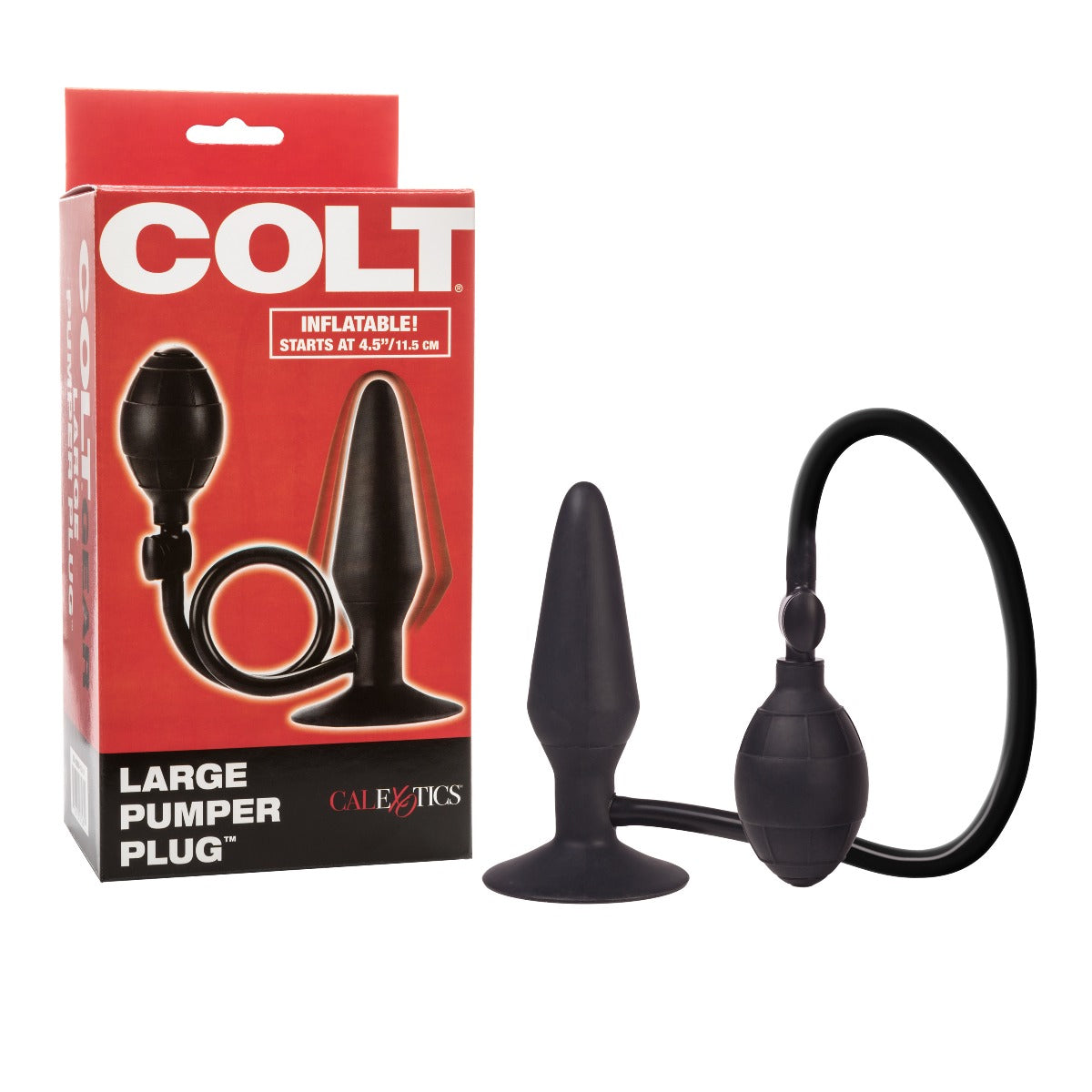 COLT Large Pumper Plug Inflatable Silicone Butt Plug