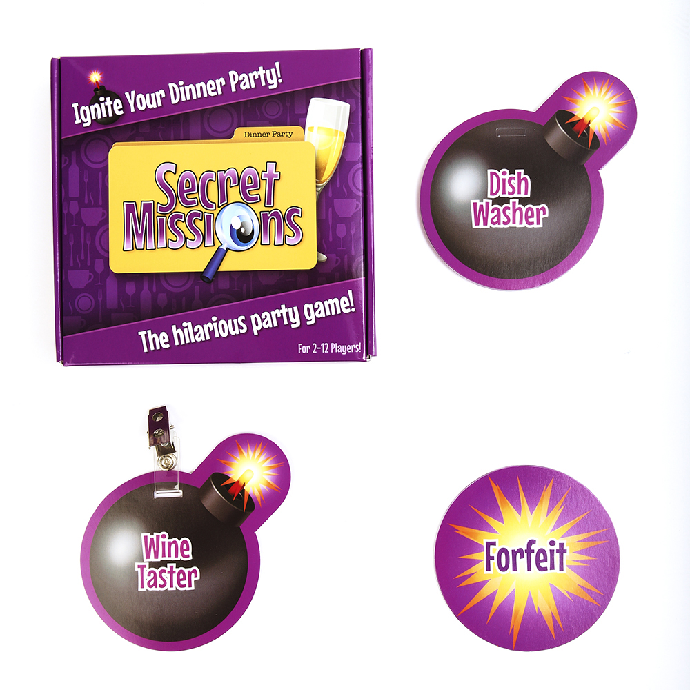Secret Missions - Dinner Party - Adult Party Game