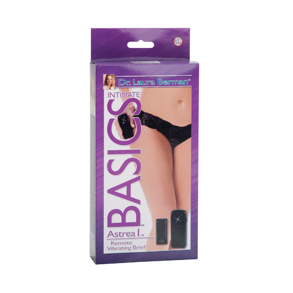 Remote Control Vibrating Briefs & Thong Set