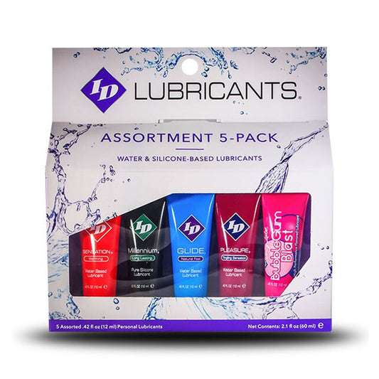 ID Lubes Personal Lubricant Sampler Pack