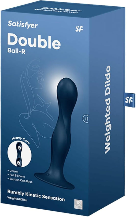 Satisfyer Double Ball-R Suction Cup Dildo