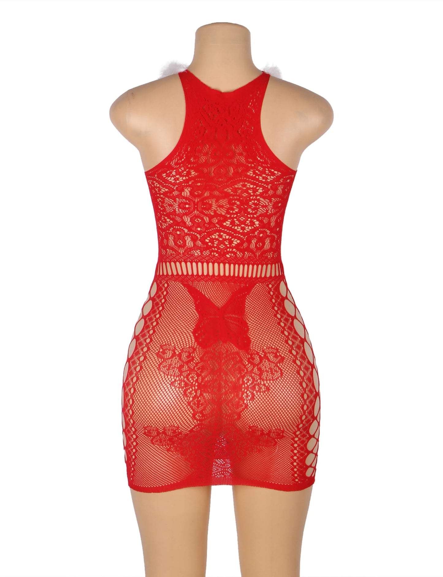 Festive YesX YX877 Christmas Sexy Bodystocking Dress