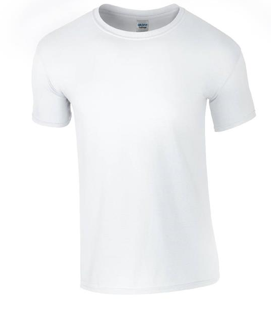 Short Sleeve Regular Fit White Men's Slogan T-shirt