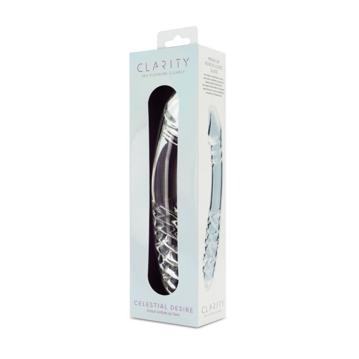 Celestial Desire 7.4" Double-Ended Glass Dildo | Luxury Glass Toy