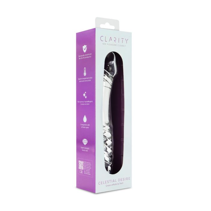 Celestial Desire 7.4" Double-Ended Glass Dildo | Luxury Glass Toy