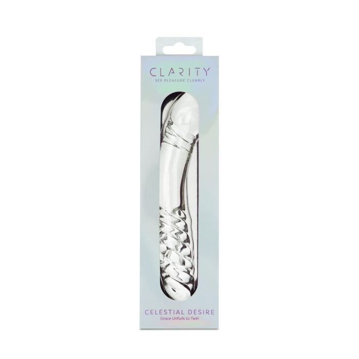 Celestial Desire 7.4" Double-Ended Glass Dildo | Luxury Glass Toy