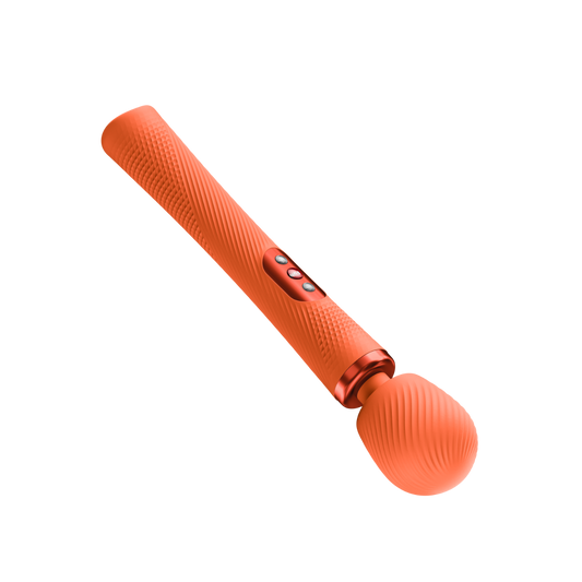 Fun Factory - Vim - Wand Vibrator - Orange FF - Rechargeable  Battery