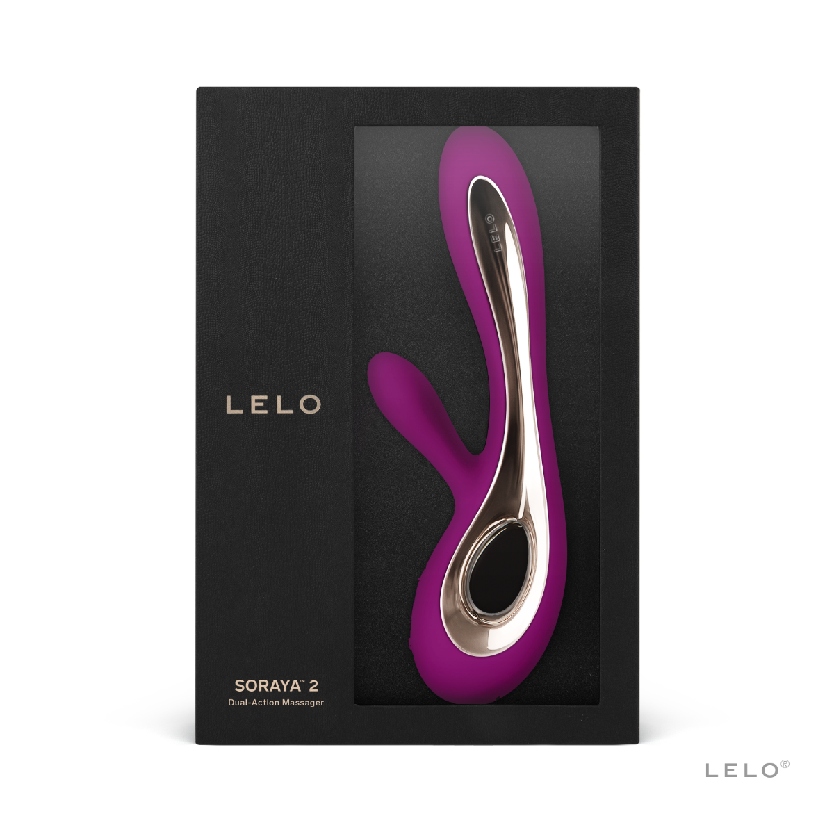 LELO SORAYA™ 2 Rabbit Vibrator – Deep Rose