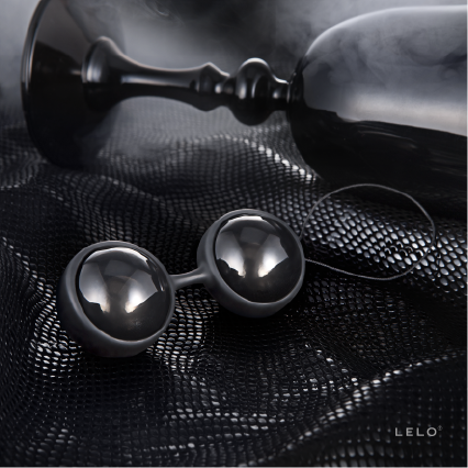 LELO LUNA Beads Noir Pelvic Floor Exercisers/ Orgasm Enhancer Balls