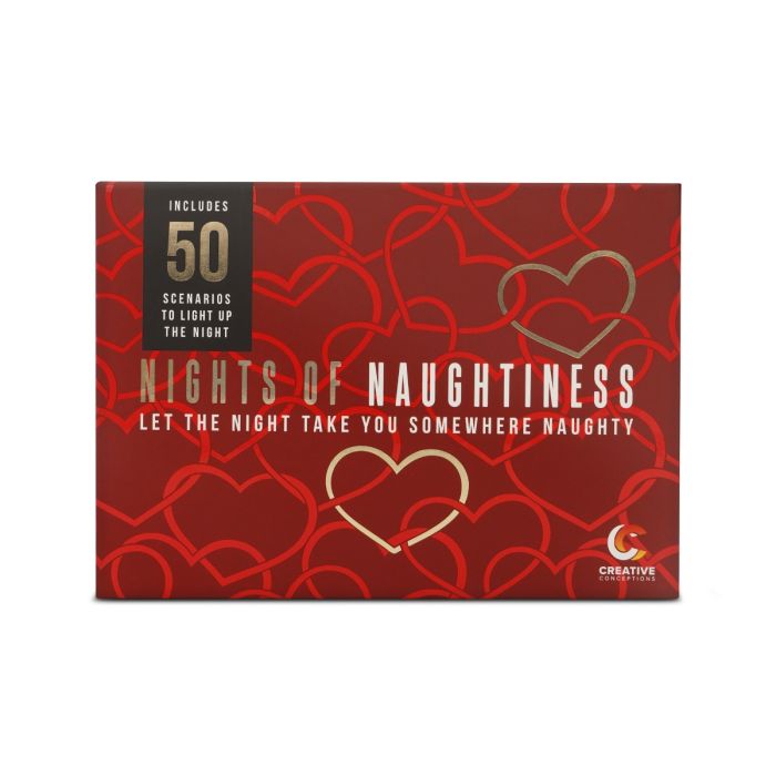 50 Nights of Naughtiness Couples Game | Adult Date Night & Intimacy Game