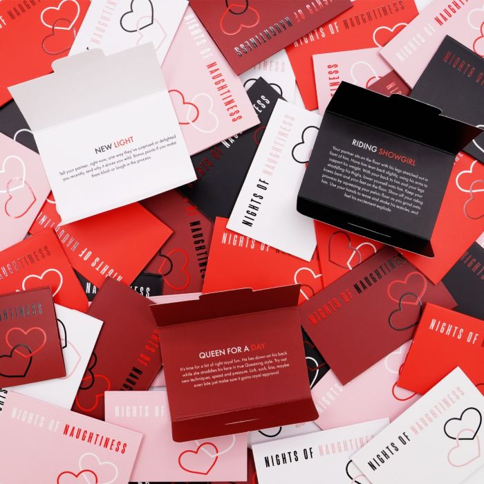 50 Nights of Naughtiness Couples Game | Adult Date Night & Intimacy Game
