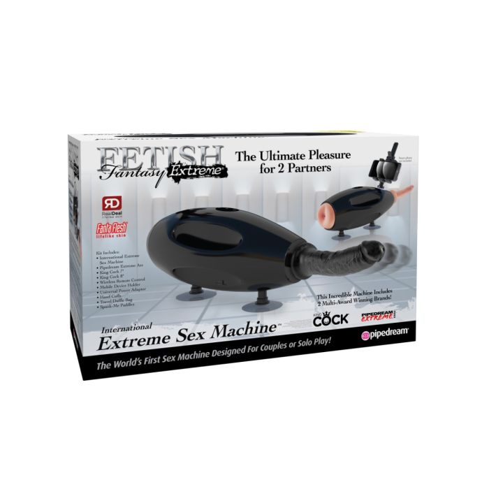 Portable Sex Machine Black & Purple | Rechargeable Automatic Sex Machine