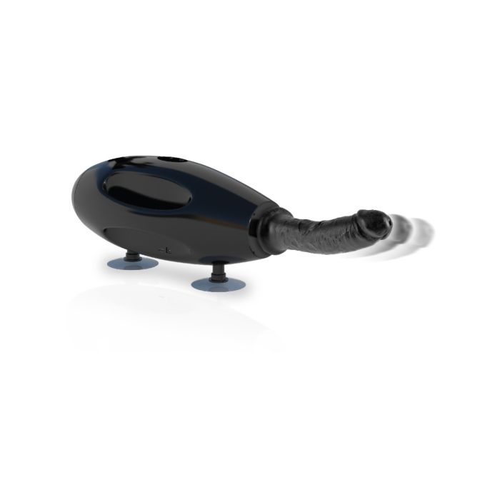 Portable Sex Machine Black & Purple | Rechargeable Automatic Sex Machine