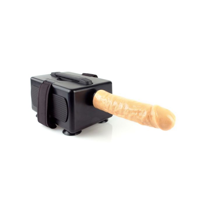 Portable Sex Machine Black & Purple | Rechargeable Automatic Sex Machine