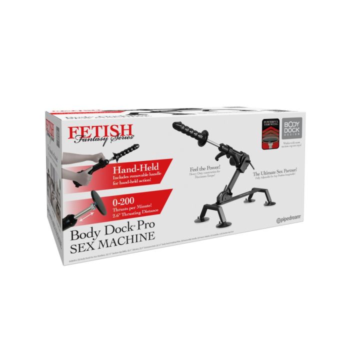 Body Dock Sex Machine Black | Hands-Free Automatic Sex Machine