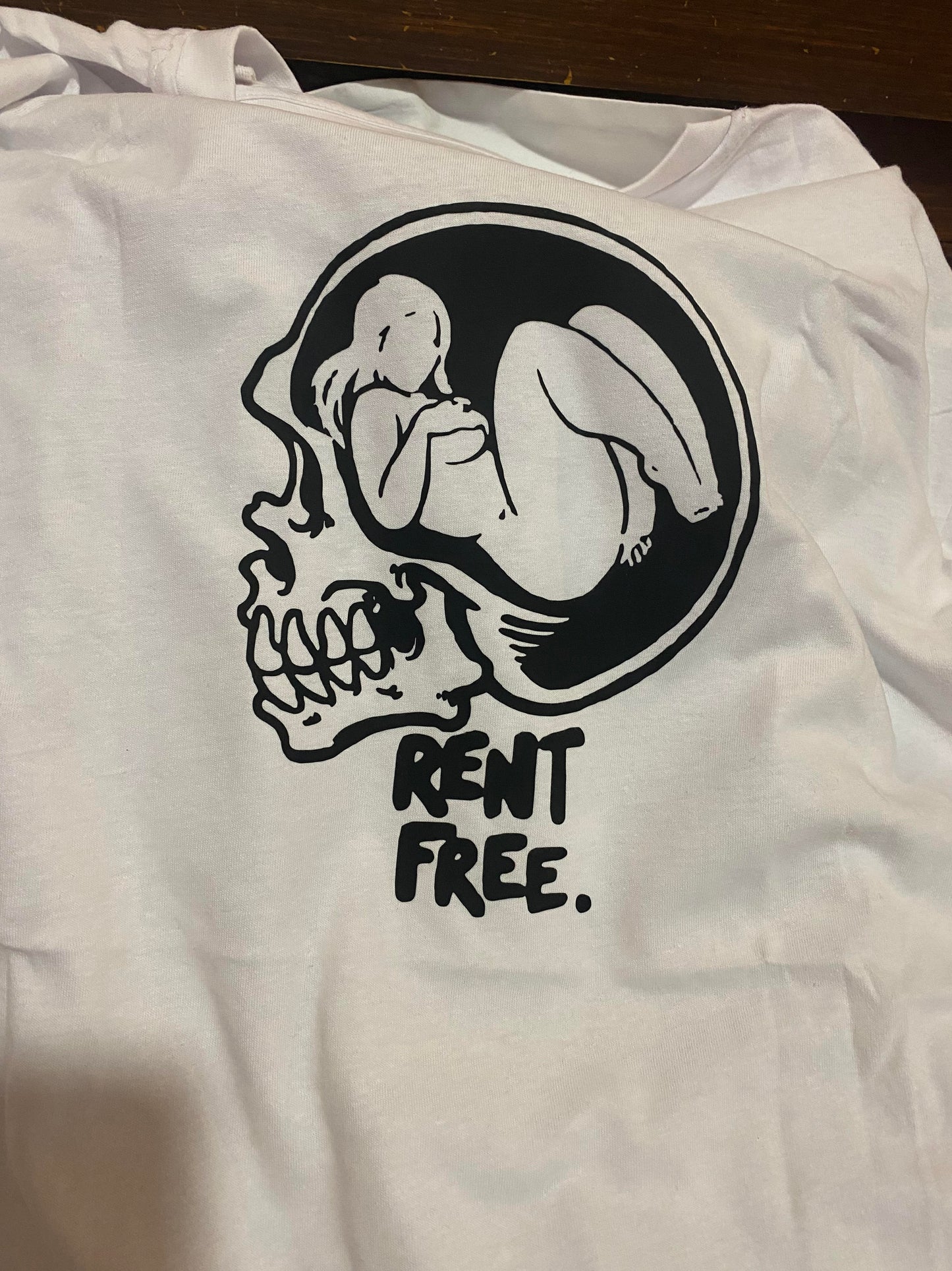 Short Sleeve Regular Fit White Men's Slogan T-shirt