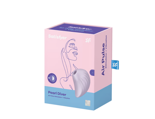 Satisfyer Pearl Diver Pressure Wave Stimulator – Violet