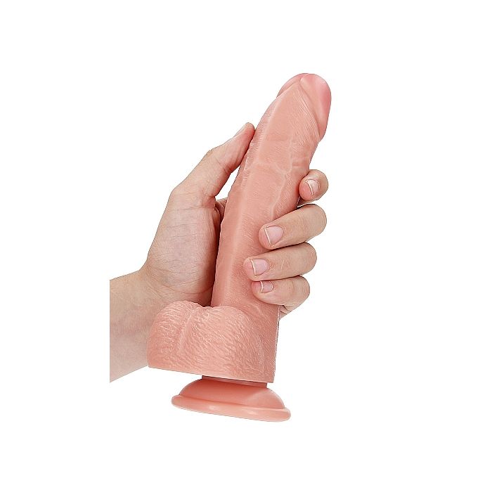 RealRock Realistic Dildo | Suction Cup & G-Spot Curve 7 INCH