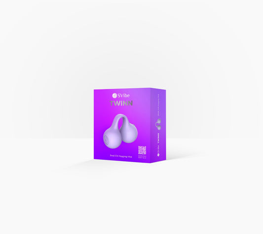 SVibe Snail TWINN Finger Vibrator – Lilac App Controlled